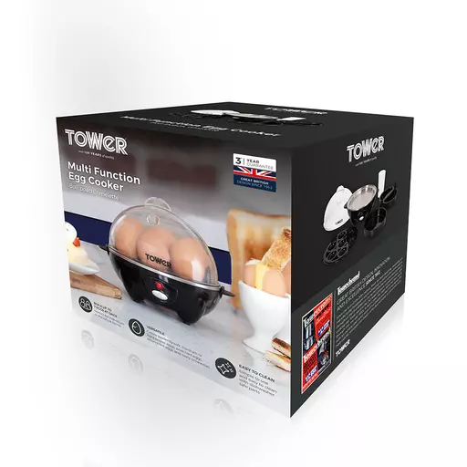 360W Egg Cooker Black 4 360W Egg Cooker Black - Image 2