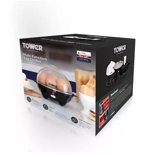 360W Egg Cooker Black 13 360W Egg Cooker Black - Image 11