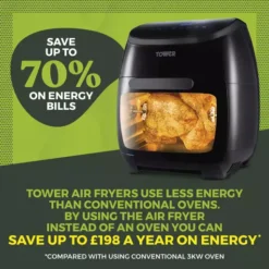 Xpress Pro Combo 2000W 11 Litre 10-in-1 Digital Air Fryer Oven With Rotisserie -Kitchen Supplies Store fit 1015