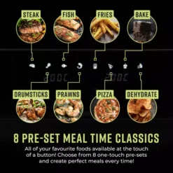 Vortx Elite 10.4L Duo Basket Digital Air Fryer -Kitchen Supplies Store fit 1043