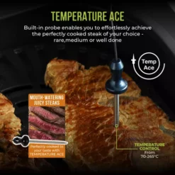 Vortx 5 In 1 Smokeless Grill Air Fryer -Kitchen Supplies Store fit 1063