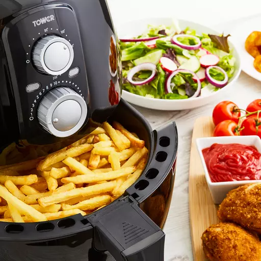 Vortx 1400W 4 Litre Manual Air Fryer 8 Vortx 1400W 4 Litre Manual Air Fryer - Image 6