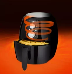 Vortx 1400W 4 Litre Manual Air Fryer 27 Vortx 1400W 4 Litre Manual Air Fryer -Kitchen Supplies Store fit 1091