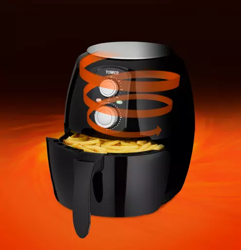 Vortx 1400W 4 Litre Manual Air Fryer 14 Vortx 1400W 4 Litre Manual Air Fryer - Image 12