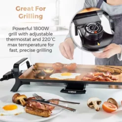 Cerasure+ Copper Electric Teppanyaki Grill Copper -Kitchen Supplies Store fit 1099