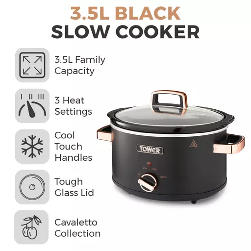 Cavaletto 3.5 Litre Slow Cooker 4 Cavaletto 3.5 Litre Slow Cooker - Image 2