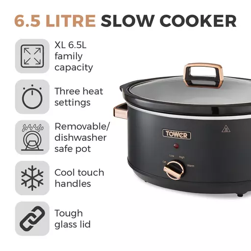Cavaletto 6.5 Litre Slow Cooker 4 Cavaletto 6.5 Litre Slow Cooker - Image 2