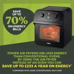 12 Litre Manual Air Fryer Oven -Kitchen Supplies Store fit 1193