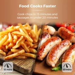 Xpress Pro 2000w 11 Litre 5-in-1 Rose Gold Digital Air Fryer Oven -Kitchen Supplies Store fit 1206