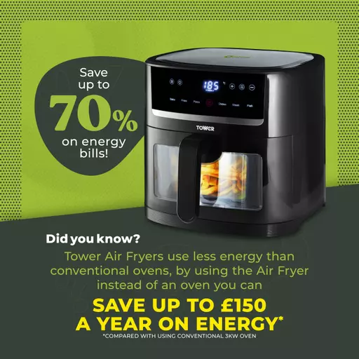 Vizion 4 Litre Eco Saver Air Fryer 8 Vizion 4 Litre Eco Saver Air Fryer - Image 6