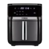 Vortx 1700W 7L Steam Air Fryer Black Digital