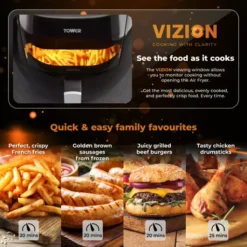 Vortx Vizion 7L Digital Air Fryer -Kitchen Supplies Store fit 1235