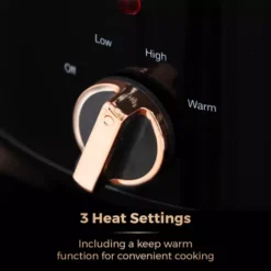 Infinity 3.5 Litre Slow Cooker With Rose Gold Accents 21 Infinity 3.5 Litre Slow Cooker With Rose Gold Accents -Kitchen Supplies Store fit 1252