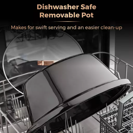 Infinity 3.5 Litre Slow Cooker With Rose Gold Accents 10 Infinity 3.5 Litre Slow Cooker With Rose Gold Accents - Image 8