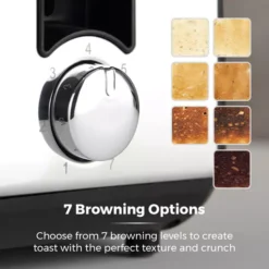 Ash 2-Slice Matte Toaster -Kitchen Supplies Store fit 1305