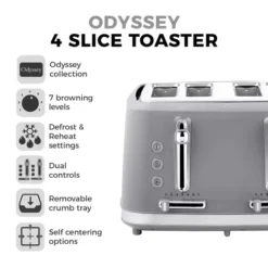 Odyssey 4 Slice Toaster 16 Odyssey 4 Slice Toaster -Kitchen Supplies Store fit 1368