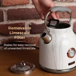 Bottega Marble 1.7 Litre Kettle 18 Bottega Marble 1.7 Litre Kettle -Kitchen Supplies Store fit 1390