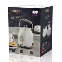 Bottega Marble 1.7 Litre Kettle 22 Bottega Marble 1.7 Litre Kettle -Kitchen Supplies Store fit 1394