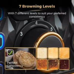 Empire 4 Slice Toaster -Kitchen Supplies Store fit 1462