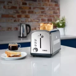 Infinity 2 Slice Stainless Steel Toaster 9 Infinity 2 Slice Stainless Steel Toaster -Kitchen Supplies Store fit 1473