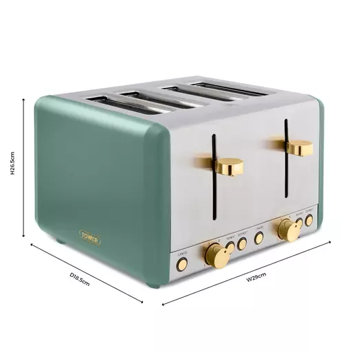 Cavaletto 4 Slice Stainless Steel Toaster 10 Cavaletto 4 Slice Stainless Steel Toaster - Image 8
