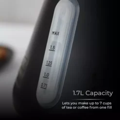 Ash Matte Pyramid Kettle 1.7 Litre 3kW -Kitchen Supplies Store fit 1506