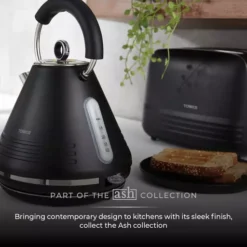 Ash Matte Pyramid Kettle 1.7 Litre 3kW -Kitchen Supplies Store fit 1510