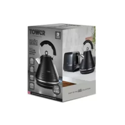 Ash Matte Pyramid Kettle 1.7 Litre 3kW -Kitchen Supplies Store fit 1512
