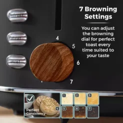 Scandi 2 Slice Toaster -Kitchen Supplies Store fit 1517