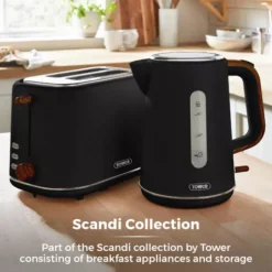 Scandi 2 Slice Toaster -Kitchen Supplies Store fit 1522