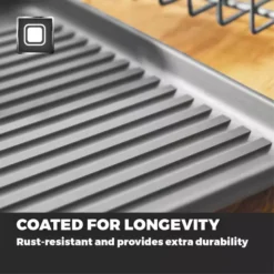 Scandi Dish Rack With Wooden Handles -Kitchen Supplies Store fit 1548