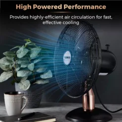 Cavaletto 12 Inch Metal Desk Fan -Kitchen Supplies Store fit 1556