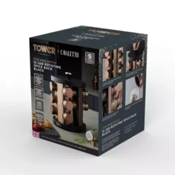 Cavaletto 12 Jar Rotating Spice Rack -Kitchen Supplies Store fit 1591