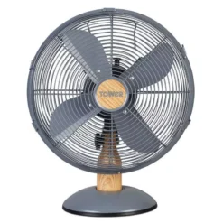 Scandi 12 Inch Metal Desk Fan -Kitchen Supplies Store fit 1607
