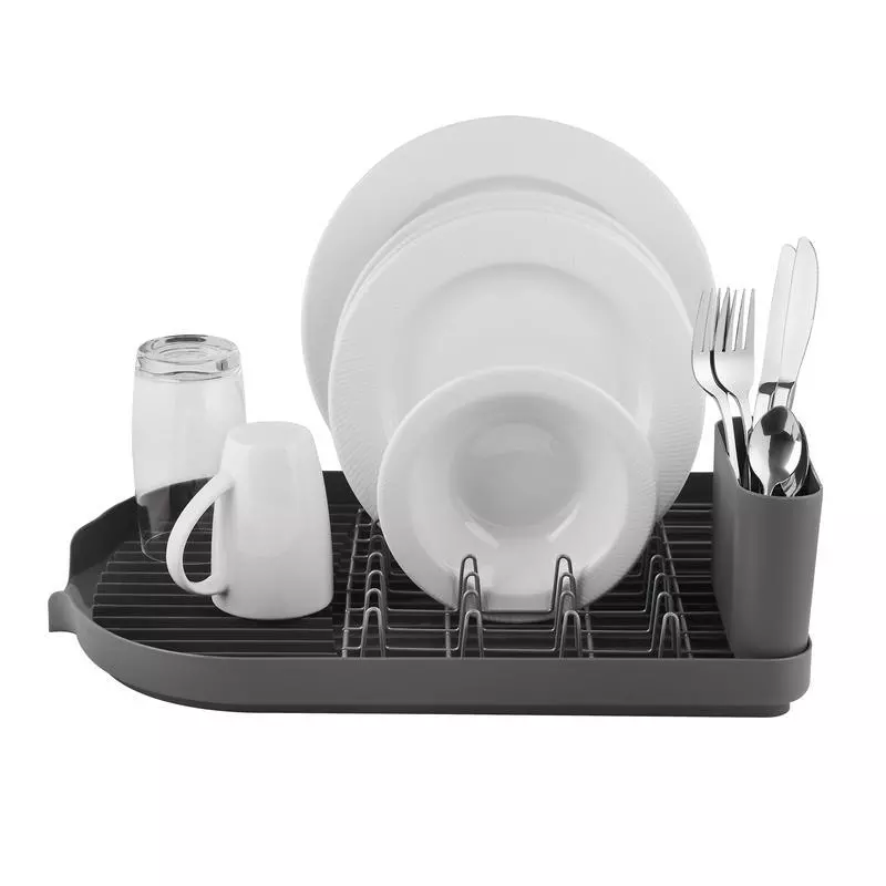 Compact Dishrack W/ Cutlery Holder 5 Compact Dishrack W/ Cutlery Holder - Image 3