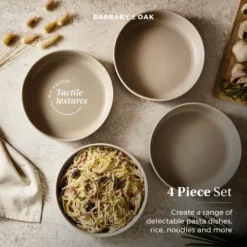 Verona Pasta Bowls Set Of 4 -Kitchen Supplies Store fit 1625