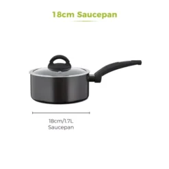 Cerasure 18cm Non-Stick Saucepan 24 Cerasure 18cm Non-Stick Saucepan -Kitchen Supplies Store fit 1645