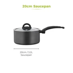 Cerasure 20cm Non-Stick Saucepan 24 Cerasure 20cm Non-Stick Saucepan -Kitchen Supplies Store fit 1658