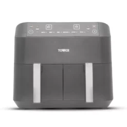 Vortx Dual Basket Air Fryer With 6 Pre-Set Functions 7.6 Litre 21 Vortx Dual Basket Air Fryer With 6 Pre-Set Functions 7.6 Litre -Kitchen Supplies Store fit 167