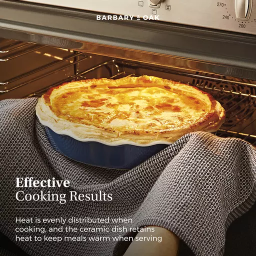 Foundry 27cm Ceramic Pie Dish 9 Foundry 27cm Ceramic Pie Dish - Image 7