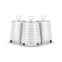 Solitaire Set Of 3 Canisters -Kitchen Supplies Store fit 1699