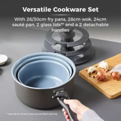 Freedom 8 Piece Cookware Bundle -Kitchen Supplies Store fit 1704