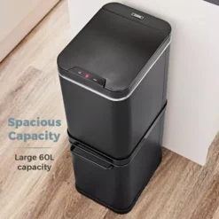 Freedom 50 Litre Stainless Steel Dual Recycling Bin 18 Freedom 50 Litre Stainless Steel Dual Recycling Bin -Kitchen Supplies Store fit 1722