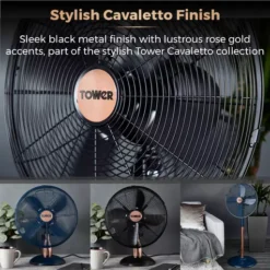 Cavaletto 16 Inch Pedestal Fan -Kitchen Supplies Store fit 1739