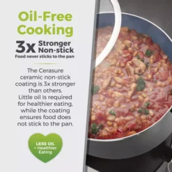 Cerasure 24cm Casserole Graphite 18 Cerasure 24cm Casserole Graphite -Kitchen Supplies Store fit 1750