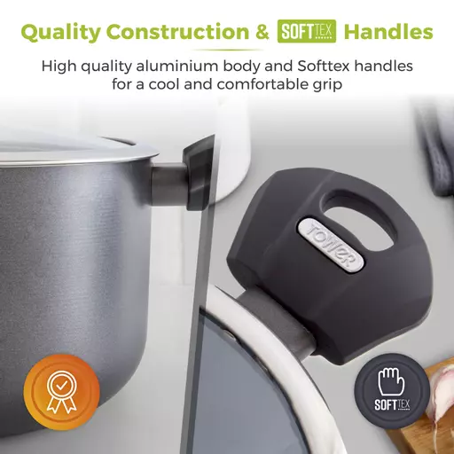 Cerasure 24cm Casserole Graphite 7 Cerasure 24cm Casserole Graphite - Image 5