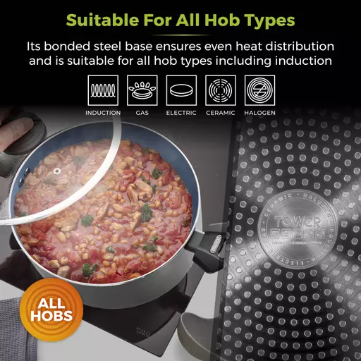 Cerasure 24cm Casserole Graphite 8 Cerasure 24cm Casserole Graphite - Image 6