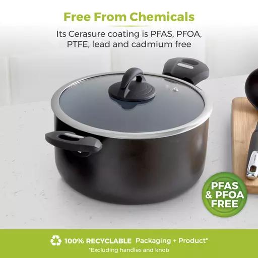 Cerasure 24cm Casserole Graphite 10 Cerasure 24cm Casserole Graphite - Image 8