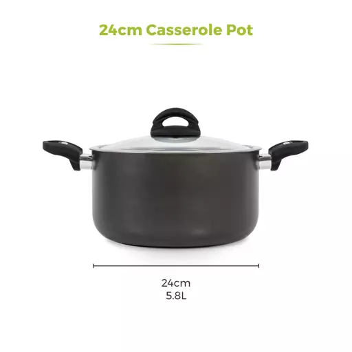 Cerasure 24cm Casserole Graphite 12 Cerasure 24cm Casserole Graphite - Image 10