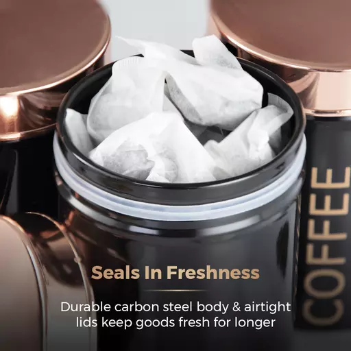 Rose Gold 5 Piece Storage Set 7 Rose Gold 5 Piece Storage Set - Image 5